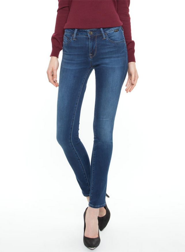 LaPamela Jeans - Mid Rise Super Skinny Leg